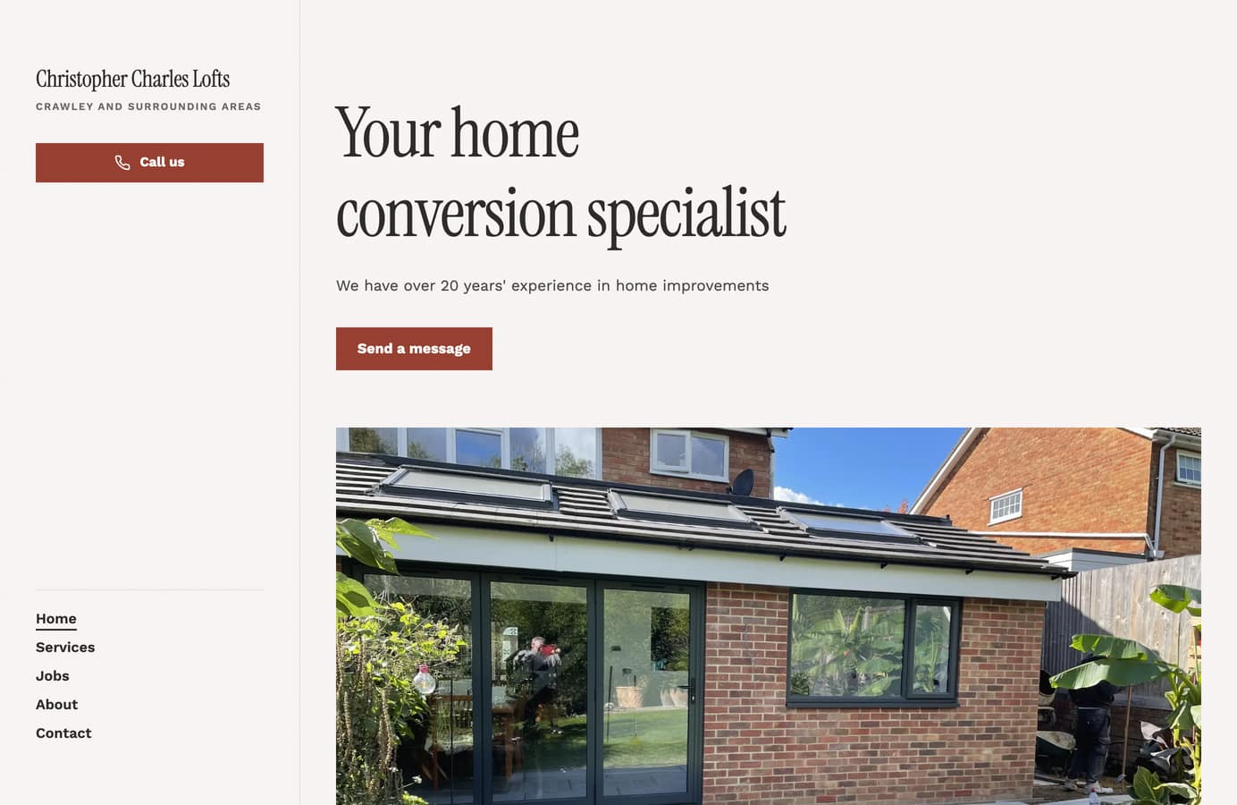 Christopher Charles Lofts’ TradeEasy homepage